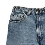 Levi's Vintage Levi’s 532 Shorts Womens 33 Light Wash Denim High Rise Cutoff Frayed Hem Photo 1