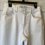 ZARA  Cream Straight Leg Jeans Photo 2