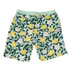 CAROLE HOCHMAN Lemons Matching Set Cotton Short Sleeves Top and Short Pants SZ L Green Size L Photo 5
