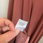 Lulus  Lovely Rusty Rose Bridesmaid Maxi Dress Large NWT Formal Wedding Gown Photo 3