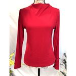 A New Day Boat Neck Long Sleeve Knit Top Red size M Photo 5