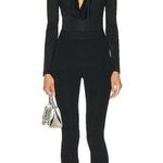 Versace Jersey Hooded Bodysuit in Black 36 4 New Womens Long Sleeve Top Photo 0