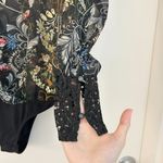 Free People Intimately Must Have Been Love Sheer Floral Long Sleeve Bodysuit S Photo 2