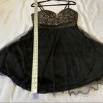 Sequin Hearts Black & Beige Sweetheart Dress Photo 6