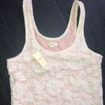 Aeropostale Aerie Bohemian Cottagecore Dress Women's Small Cream Lace Form Fitting New Photo 4