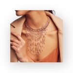 Kendra Scott new  ® ❤︎ Oscar Crystal Collar Necklace ❤︎ Sparkly Lilac Stones ❤︎ Photo 8