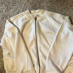 Hippie Rose Cropped White Jacket Photo 0