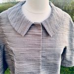 Ann Taylor Heathered Taupe Short sleeve Jacket Size Large Photo 7