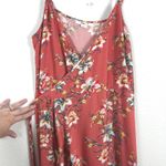 O'Neill  Viola Women's Large Floral Maxi Wrap Dress Pink Beach Summer Boho Casual Photo 4