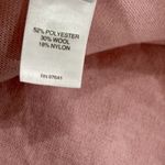 J Jill Size L Baby Pink Wool Blend Open Cardigan Sweater Packable Size L Photo 5