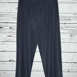 Susan Graver Style NWT Size XL Gray Lustra Knit Pull On Ankle Pants Photo 0