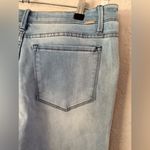 TRACTR Lt Blue Denim Cropped Cuffed Box Jeans Womens Mid Photo 13