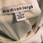 Madison Leigh Women's White Floral Cap Sleeve Knee Length Sheath Dress sz 4 Photo 3