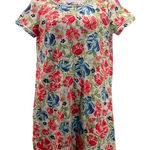 Talbots ‎ Floral Dress White Medium Photo 0