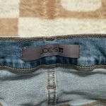 joe's jeans High Rise Wide Leg Raw Hem Light Wash Denim Size 31 Photo 11