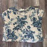 Love Shack Fancy  Rubin Cropped Tee XS Photo 6