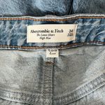 Abercrombie & Fitch  Curve Love The Loose Short High Rise Denim Shorts Size 18 Photo 2
