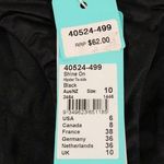 Seafolly NWT  Shine on Hipster Tie-Side Bottoms in Black Photo 7