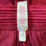 Justice Cranberry Colored Crochet Shorts Photo 5