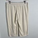 Made for life  soft velvet Capri sweatpants.  Size PL.  drawstring waist. Photo 4