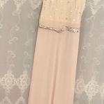 Bill Levkoff  Cream Backless Lace‎ Dress Photo 0