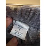 Croft & Barrow Croft & Borrow Blue With Floral Print Sleep Shorts Woman’s Size Large NEW Photo 4