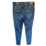 American Eagle Next Level Stretch Carpenter Jegging Jeans Size 16 Regular Blue Photo 4
