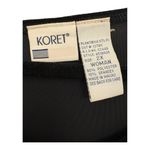 Vintage Koret Black Velvet Sleeveless Shell Top – 2X Plus Size Holiday Evening Photo 1