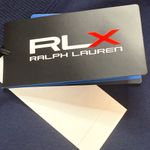 RLX RALPH LAUREN Womens Large Navy Blue V Neck Long Sleeve Golf Pullover Top Photo 9