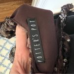 potter's pot Brown & Black Sequin Fringe “great gatsby” dress Photo 4