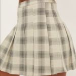 LOYO Boutique Sage pleated plaid school girl mini skirt Photo 2