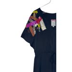 Yoana Baraschi  Women's Dress Midi Shift Silk Lined‎ Cinched Waist Sequin Size 6 Photo 2