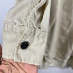 ZARA  Shirt Dress Tunic Top‎ Long Sleeve Button Down  Beige Size Small Flowy Photo 5