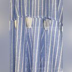 Love Riche Blue And White Striped Short Sundress  Photo 1