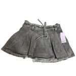 Y2K style mini denim skirt Wild Fable Gray Wash size 00 NWT Rave Festival Bratz Photo 2
