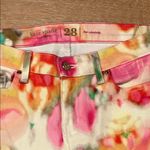 Kate Spade Kate‎ Spade Giverny Floral Watercolor Brooke Street Capri Jeans 28 Photo 2