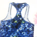 Lululemon Cool Racerback Athletic Yoga Tank Top: Windy Blooms Sapphire Blue Photo 13