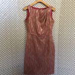 Alex Marie  pink mauve marbeled shiny dress‎ Photo 3