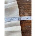 SK1 VTG J.G. Hook Pleated Linen Maxi Skirt White Size 14 Photo 5