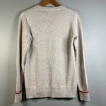 Orvis ‎ Sweater Beige Tan Knit Cotton Pullover Womens Size S Small Cozy Neutral Photo 4