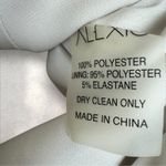 Alexis  Reagan Satin Lace Up Ruffled Peplum Top Blouse‎ Sz S Whimsical Romantic Photo 5