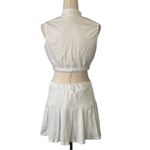 2 Piece Skort and cropped top White Size L Photo 3