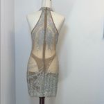 Hot Miami Styles  Women's Glittering Nude Dress‎ Photo 2