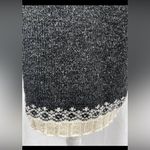 st. john's bay Vintage St John’s Bay Snowflake Wool Blend Fair Isle Turtleneck Sweater Size L Photo 0