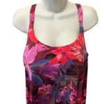 Alaskan Hardgear Women's Plus AKHG Lost Lake Swim Dress Sz 20W Purple Red Floral Photo 4
