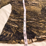 Chico's Y2K Crinkle Mesh Floral Long Sleeve Top - Size 1 Photo 6