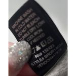 BKEred Gray 3/4 Sleeve V-Neck Ruched Back Casual Top Photo 4