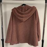 Kimberly C. Purple Teddy Bear Hoodie Open Style Size S/M Size M Photo 3