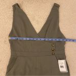 MAX & ASH Button Detail Plunge Jumpsuit Photo 8