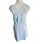 CALIA By Carrie Underwood Sandwash Waist Tie Dress Blue Size XS(may fit a small) Photo 4